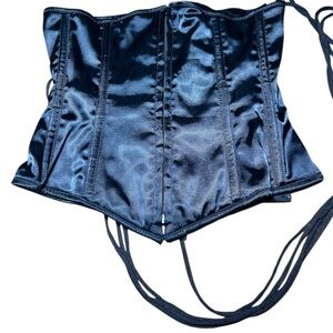 Lavish by Daisy Black Corset Top Small